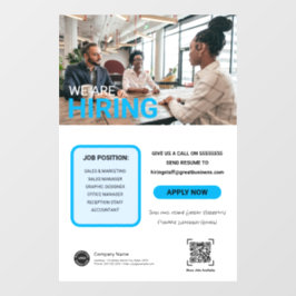 Vinilos Para Cristales Estamos contratando para unirnos al logo de nuestr