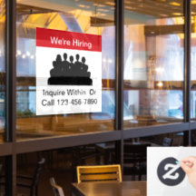 Estamos contratando Rótulos de llamadas de la vent