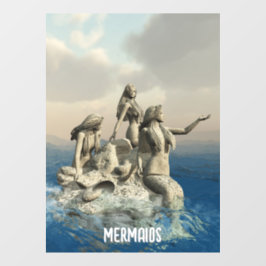 Vinilos Para Cristales Estatua de las sirvientas. Personalizada