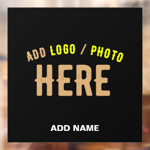 VINILOS PARA CRISTALES ESTILOSO MODERNO PERSONALIZABLE NEGRO MARCA VERIFI