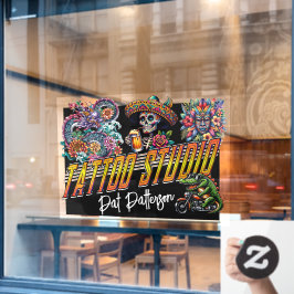 Vinilos Para Cristales Estudio de Tatuajes - Taller