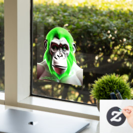 Vinilos Para Cristales EXISTENCIAL LITE Ape Verde Transparente