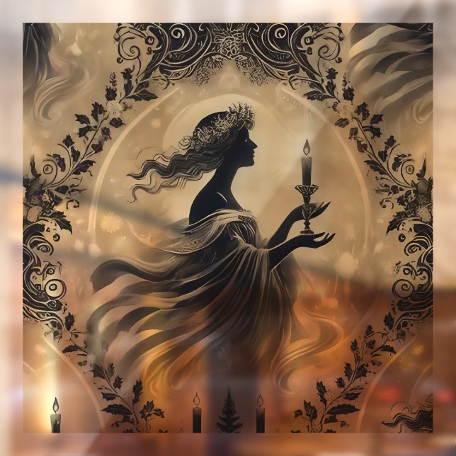 Vinilos Para Cristales Fantasma de Navidades del pasado (Hoja 2)