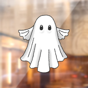 Vinilos Para Cristales Fantasma espeluznante para Halloween
