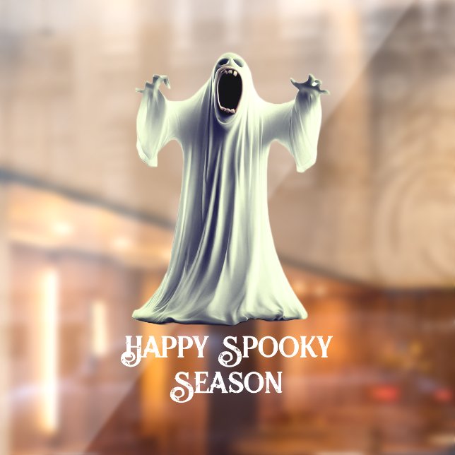 Vinilos Para Cristales Fantasma gritando (Hoja 2)