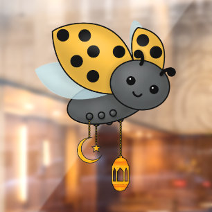 Vinilos Para Cristales Faroles de Ramadan Ladybug