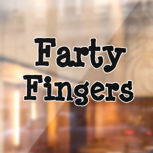 Vinilos Para Cristales Farty Fingers