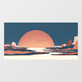 Vinilos Para Cristales Fauvist Horizon Terracotta Sun WB Clear 3620 Tanqu