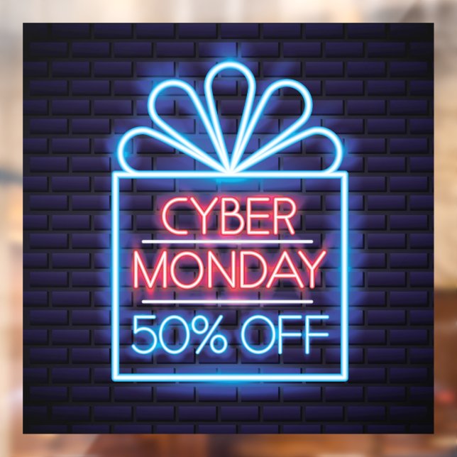 Vinilos Para Cristales Faux Neon Cyber Monday 50% de descuento en venta d (Hoja 2)