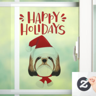 Vinilos Para Cristales Felices fiestas - Navidades chiitas