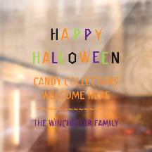 Feliz Halloween colorido divertido y espeluznante 