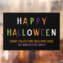 Feliz Halloween colorido y divertido personalizado