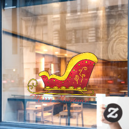 Vinilos Para Cristales Feliz Navidad