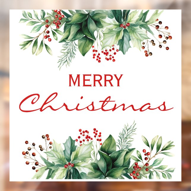 Vinilos Para Cristales Feliz Navidad (Hoja 2)