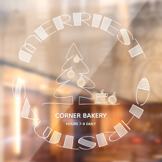 Vinilos Para Cristales Feliz Navidad (Hoja 2)