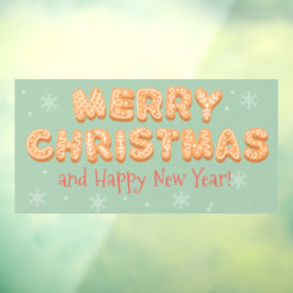 Vinilos Para Cristales Feliz Navidad y Feliz Año Nuevo