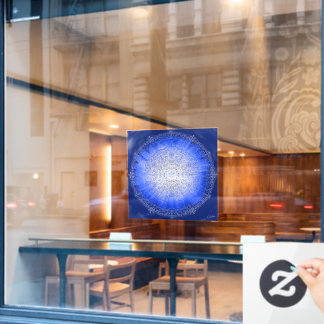 Vinilos Para Cristales Fensteraufkleber Seelenspiegel blau
