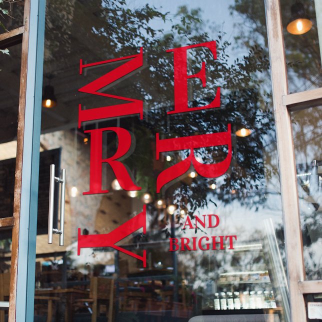 Vinilos Para Cristales Festividades Modernas Y Brillantes (Subido por el creador)