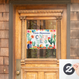 Vinilos Para Cristales Fiesta Cinco De Mayo