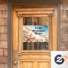 Vinilos Para Cristales Fiesta de Seashore Bliss Beach