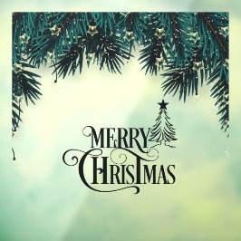 Vinilos Para Cristales Fiesta navideña