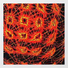 Vinilos Para Cristales Fire Grid Sticker