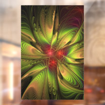 Flor de fantasía fractal suave y delicada