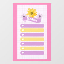 Flor floral amarillo morado morado flor corazón