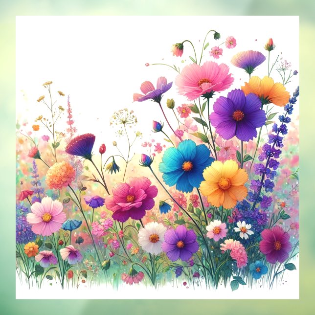 Vinilos Para Cristales Flor silvestre Rhapsody (Hoja 3)