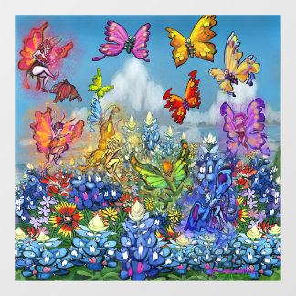 Vinilos Para Cristales Flores salvajes