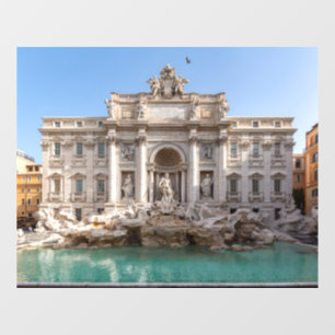 Vinilos Para Cristales Fontana de Trevi a primera hora de la mañana - Rom