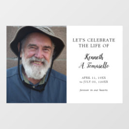 Vinilos Para Cristales Foto Clásica De La Celebración Del Funeral De La V