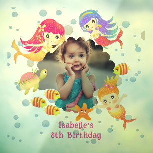 Vinilos Para Cristales Foto de Mermaids Transparente