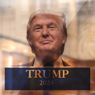Vinilos Para Cristales Foto presidente de Donald Trump 2024