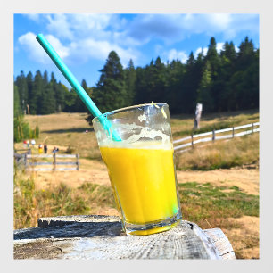 Vinilos Para Cristales Fotografía de Exteriores con Jugo de Naranja – Nat