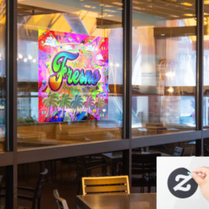 Vinilos Para Cristales Fresno Vista Express Window Cling