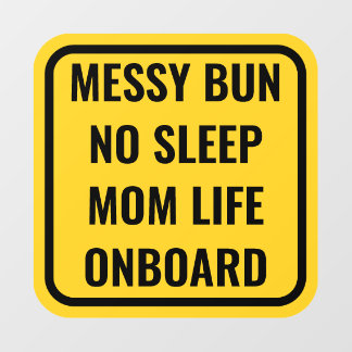 Vinilos Para Cristales Funny Baby On Board Alternative Car Window Decal