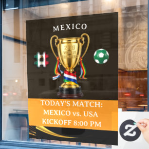 Vinilos Para Cristales Fútbol México Juegos Globales Portátiles 2026