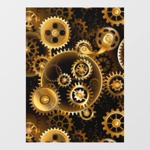Vinilos Para Cristales Gases de bronce de vapor sin soldadura