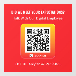 Vinilos Para Cristales Genial del producto - Llave de ventana rojo 5x5