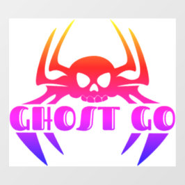 Vinilos Para Cristales Ghost Go Spooky Season