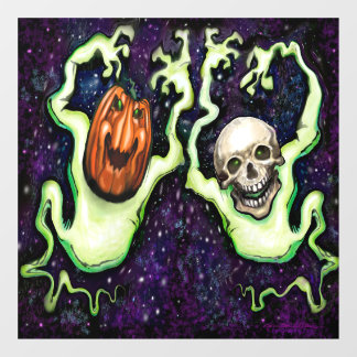 Vinilos Para Cristales Ghostly Skull