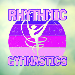 Vinilos Para Cristales Gimnasia rítmica alterada