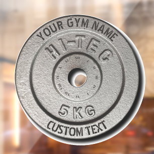 Vinilos Para Cristales Gimnasio propietario o usuario Fitness Edición gr