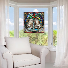 Vinilos Para Cristales Glass Faux Seted Bells de plata