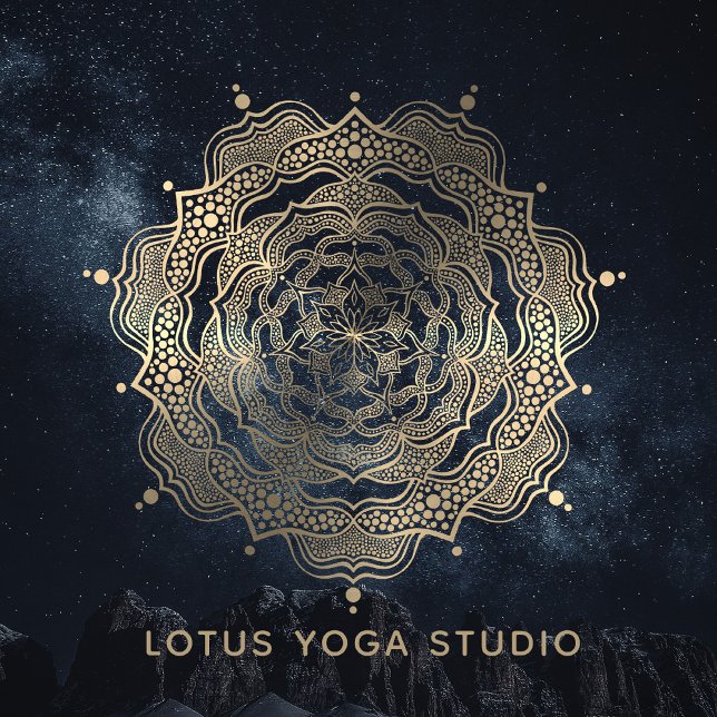 Vinilos Para Cristales Gold Mandala Classy Moda de lujo Reiki Yoga Studio (Subido por el creador)