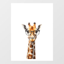 Gracia divertida con gafas