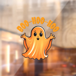 Vinilos Para Cristales Gracioso fantasma Boo Halloween