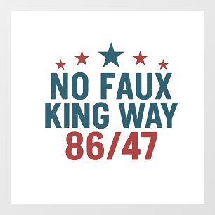 Vinilos Para Cristales Gracioso No Faux King Way 86 47 4 De Julio