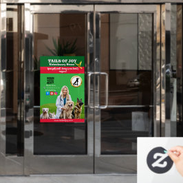 Vinilos Para Cristales  Green White Pet Store Business